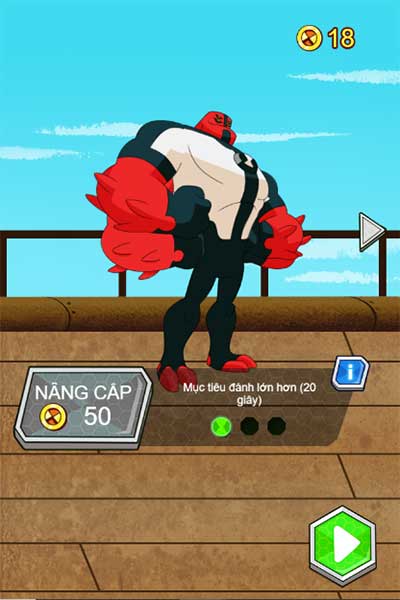 Nâng cấp sức mạnh