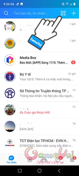 Biểu tượng quét mã QR