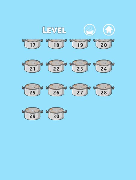 Chọn level thử thách