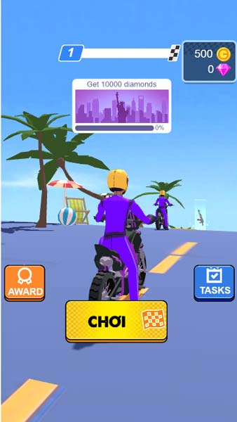 Chơi game Đua moto đánh nhau - GameVui