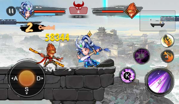 Đánh nhau với Boss