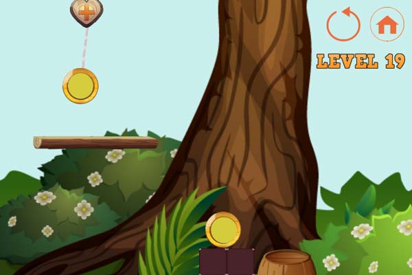 Cắt dây để đưa đồng xu vào vị trí thích hợp