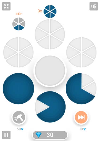 Đặt vào khuôn theo ảnh mẫu gợi ý