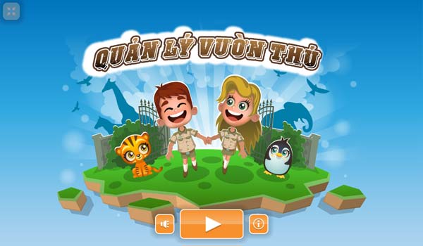 Chơi game Quản lý vườn thú - GameVui
