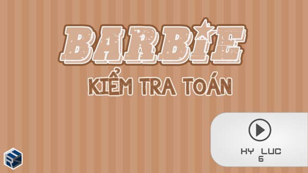 Chơi game Barbie kiểm tra toán - GameVui