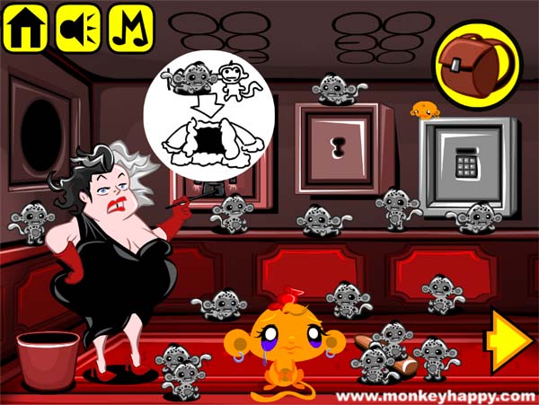 Chơi game Chú khỉ buồn 533 - GameVui