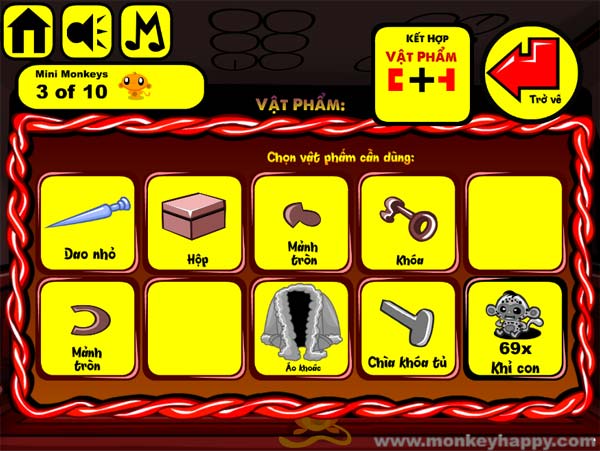 Nhiều đồ vật bị ẩn giấu