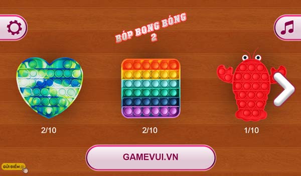 Chơi game Bóp bong bóng 2 - GameVui