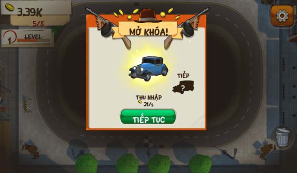 Liên tục kết hợp xe ô tô để tạo ra item cao cấp