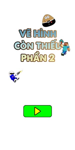 Chơi game Vẽ hình còn thiếu 2 - GameVui