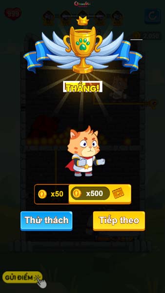 Hoàn thành thử thách