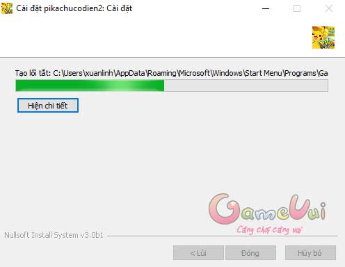Quá trình cài đặt