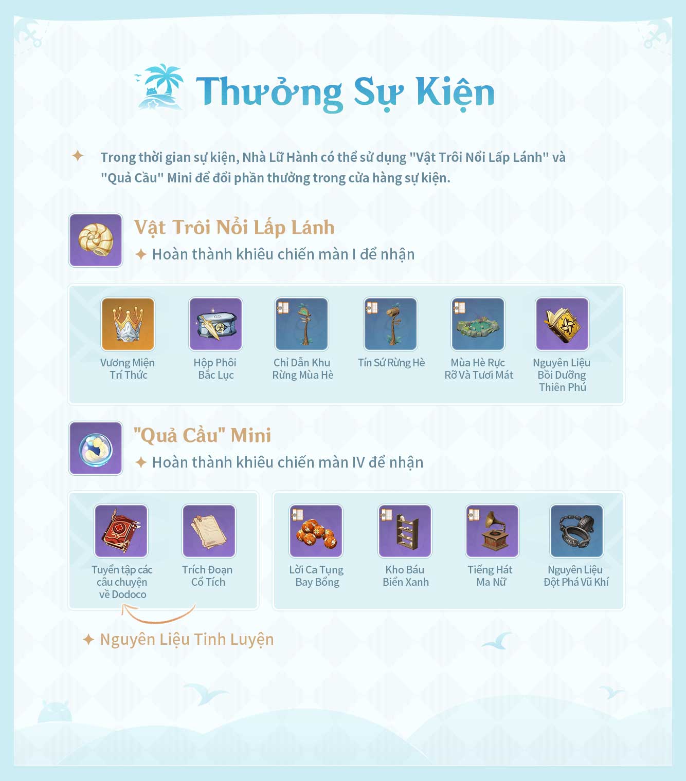 Thưởng sự kiện