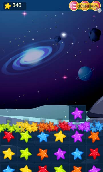 Nhanh tay di chuyển ngôi sao vào vị trí thích hợp