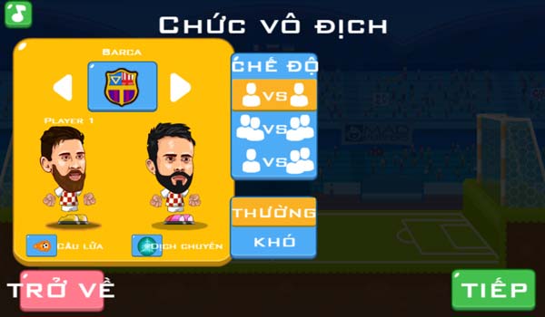 Lựa chọn câu lạc bộ, đội tuyển bóng đá