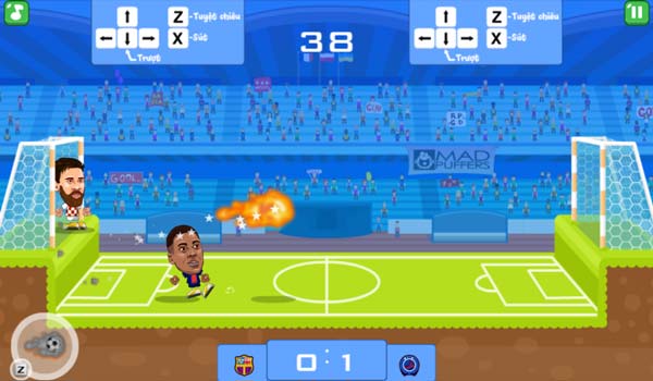 Phản công bằng cú sút siêu cấp