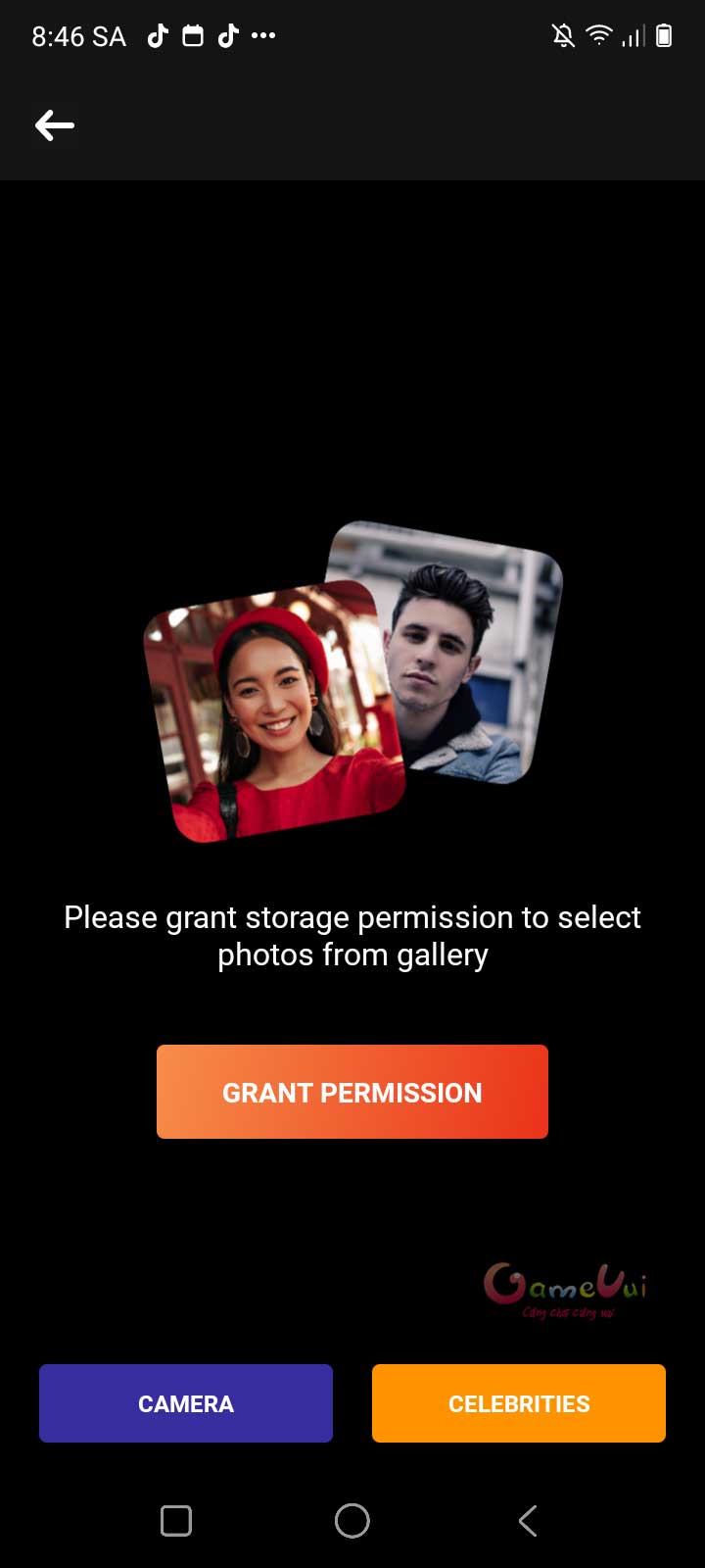 Tải ảnh lên Voila AI Artist