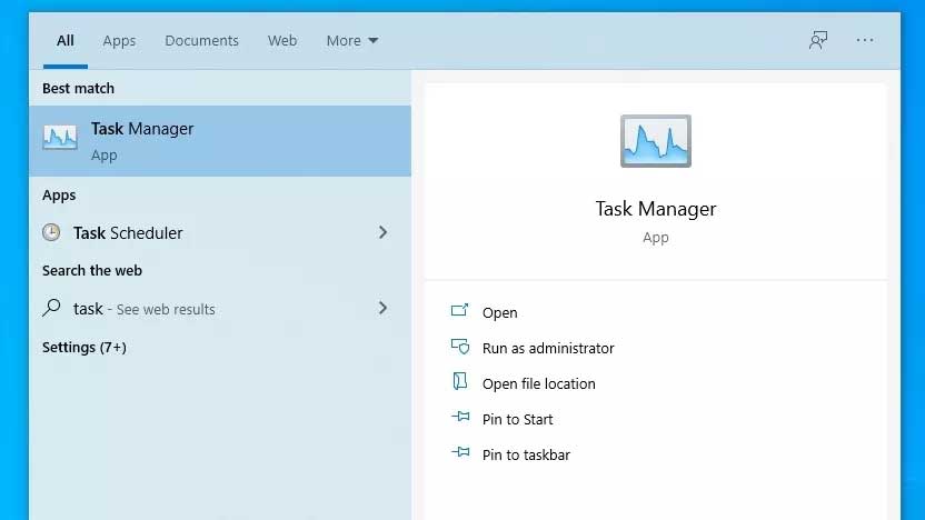 Giao diện Task Manager trong Windows 11