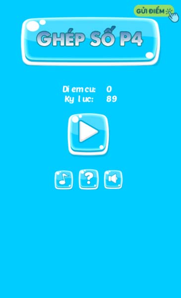 Chơi game Ghép số P4 - GameVui
