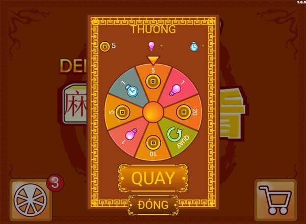 Vòng quay may mắn mỗi ngày