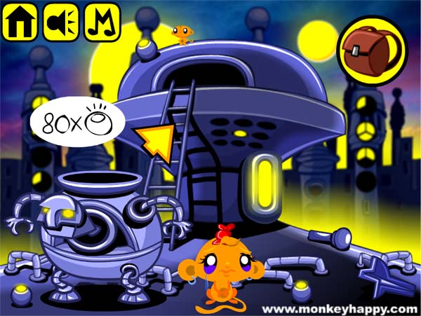 Chơi game Chú khỉ buồn 536 - GameVui