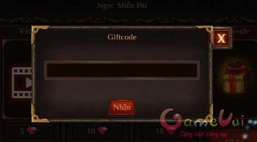 Nhập code