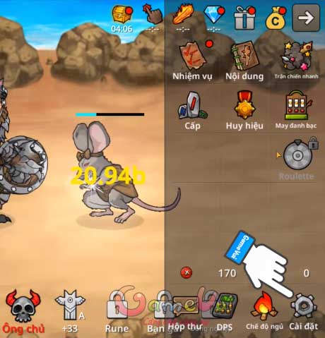 Ấn mục Cài đặt