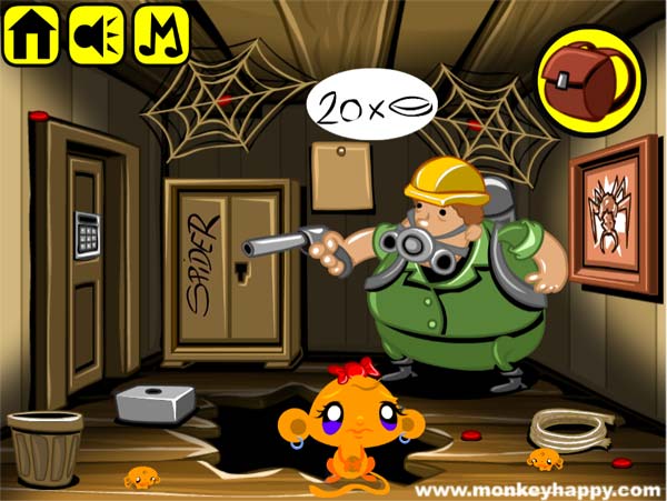 Chơi game Chú khỉ buồn 539 - GameVui