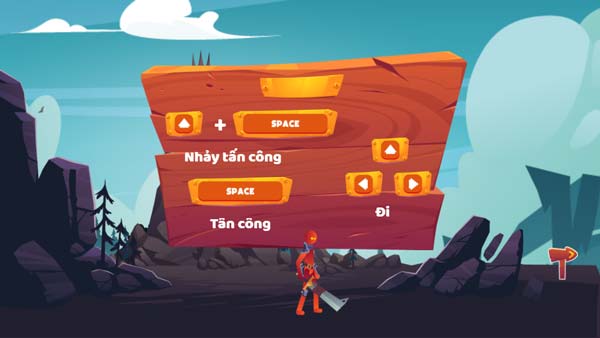 Cách điều khiển nhân vật