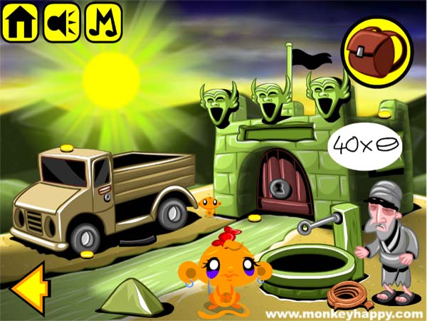 Chơi game Chú khỉ buồn 540 - GameVui