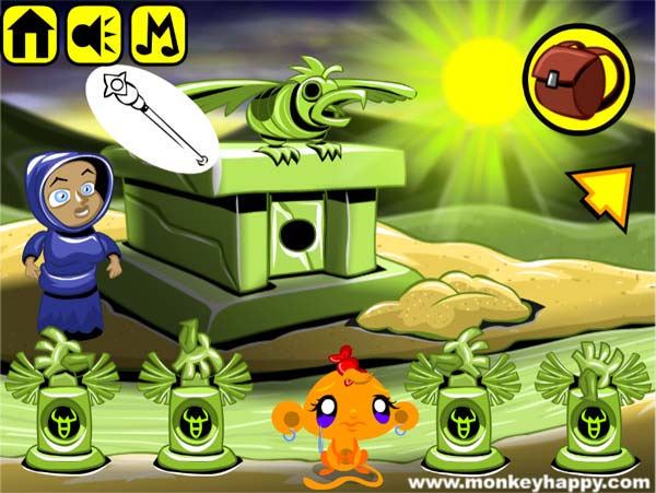 Tìm cây gậy làm phép