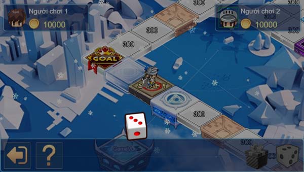 Tung xúc xắc và di chuyển