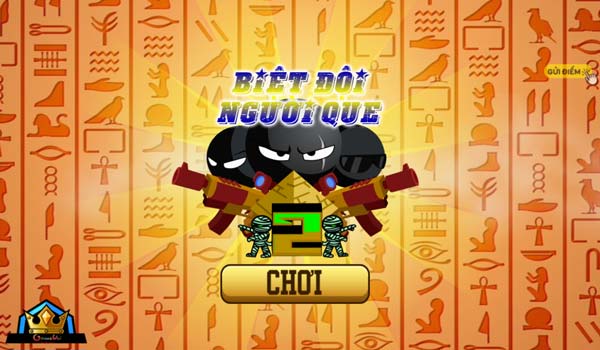Chơi game Biệt đội người que - GameVui