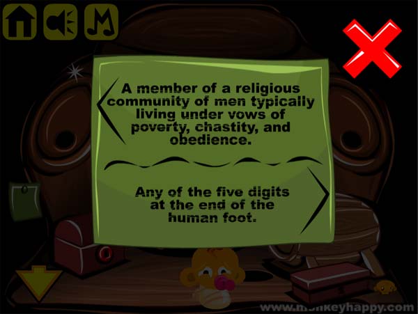 Gợi ý bằng tiếng Anh dưới dạng câu đố