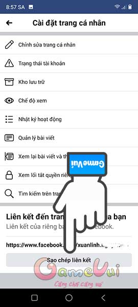 Sao chép liên kết