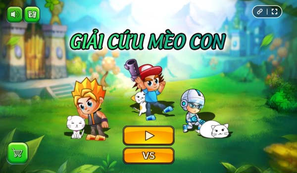 Chơi game Giải cứu mèo con - GameVui