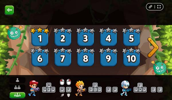 Lựa chọn level thử thách