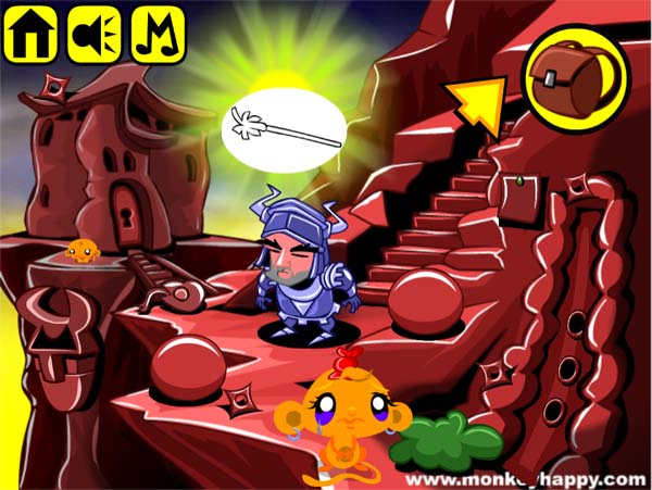 Chơi game Chú khỉ buồn 546 - GameVui