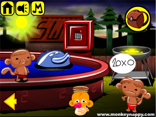 Chơi game Chú khỉ buồn 547 - GameVui