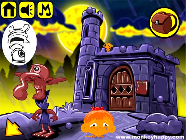 Chơi game Chú khỉ buồn 548 - GameVui