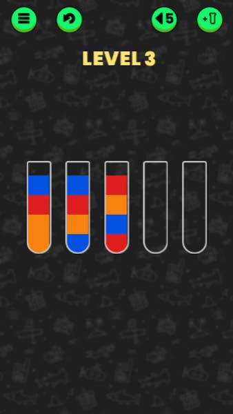 Làm thế nào để đổ và chia nước cùng màu?