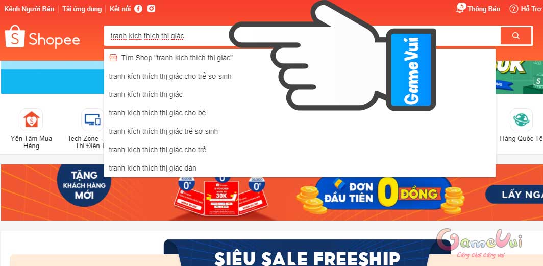 Tìm sản phẩm muốn mua