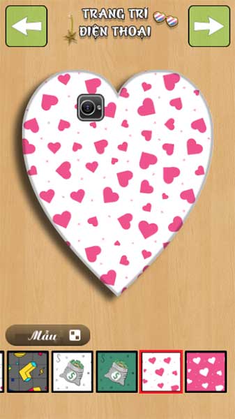 Chọn họa tiết trang trí