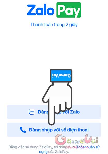 Đăng nhập với số điện thoại