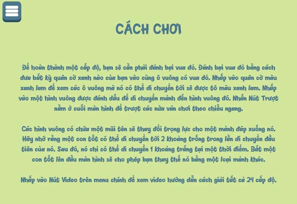 Hướng dẫn cách chơi cơ bản