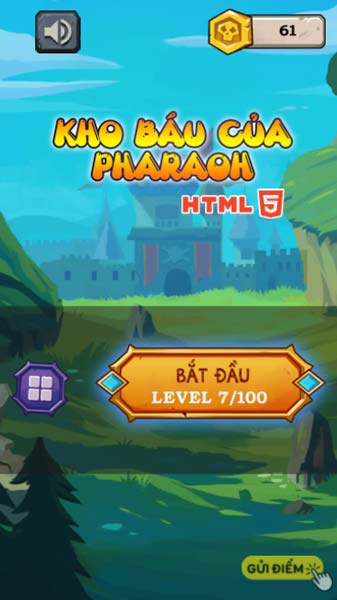 Chơi game Kho báu của Pharaoh - GameVui