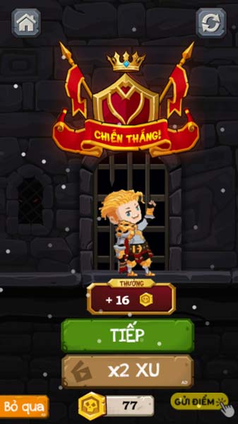 Hoàn thành thử thách