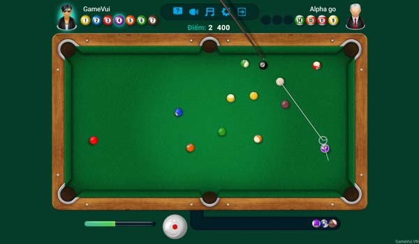 Thao tác chỉnh hướng và lực đánh