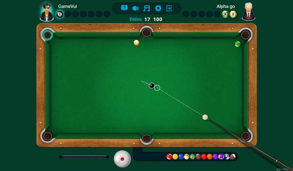 Chọn lỗ đánh bóng số 8 cuối cùng