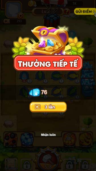 Nhận vật phẩm tiếp tế